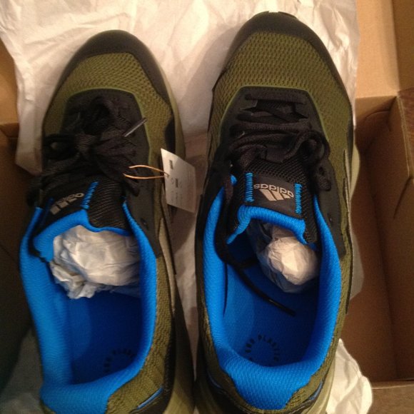 Adidas Men's TraceFinder Green Mesh Sneakers - 11.5 - New in Box - Picture 6 of 8